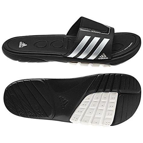 adidas New Adizero Slide 3 SC Black/White Mens 8